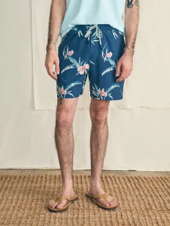 Faherty Brand Shorelite Active Swim Short (7" Inseam) -^ Swim