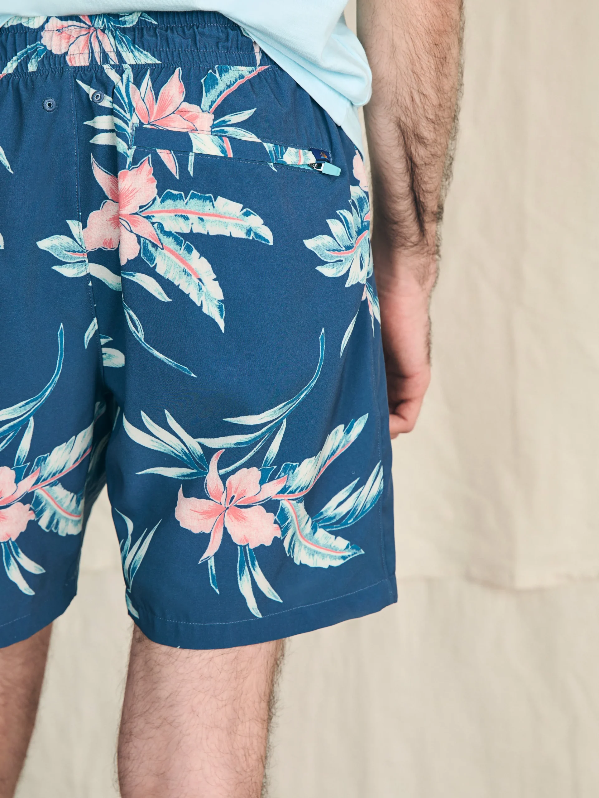 Faherty Brand Shorelite Active Swim Short (7" Inseam) -^ Swim