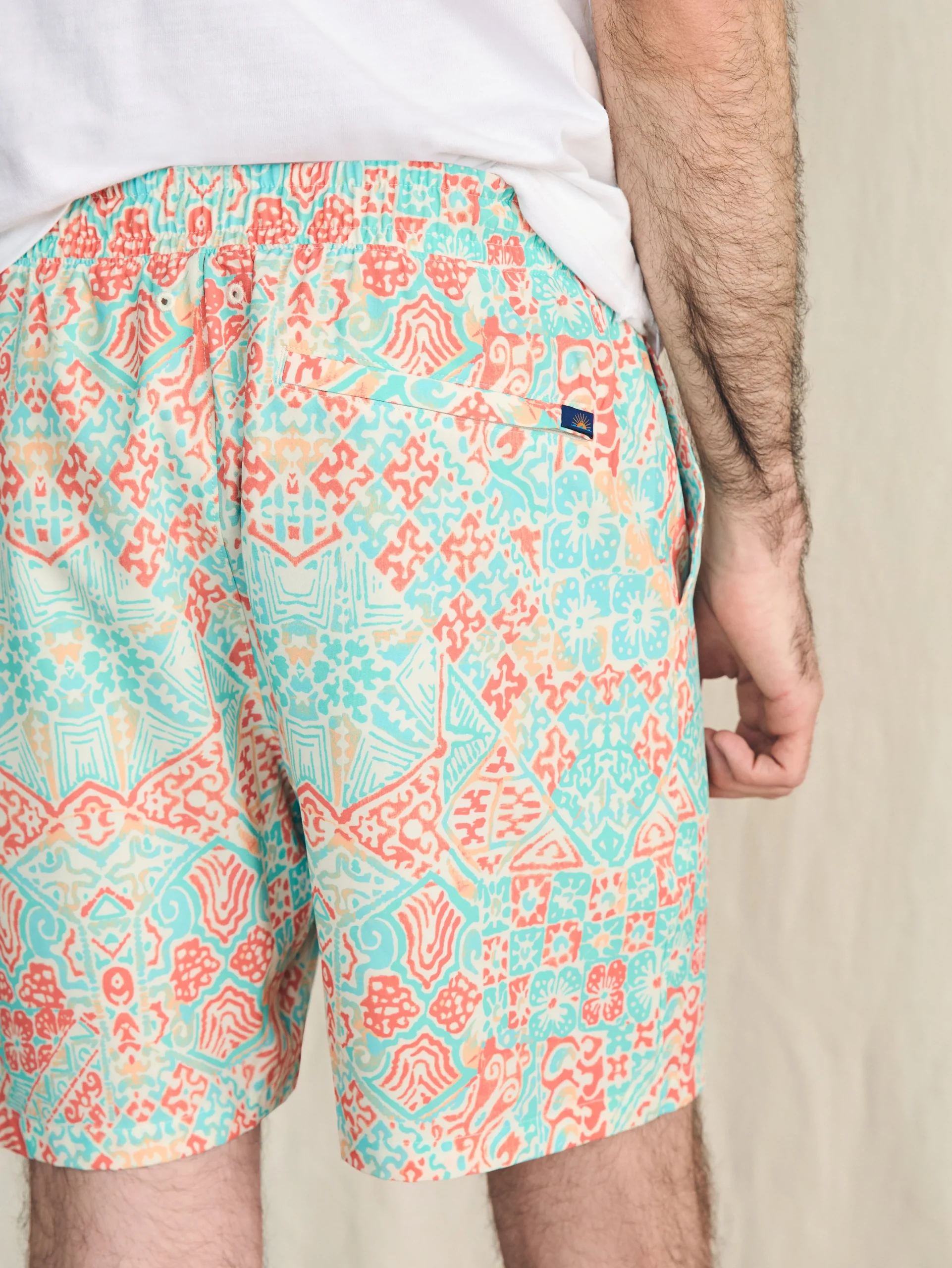 Faherty Brand Shorelite Active Swim Short (7" Inseam) -^ Swim