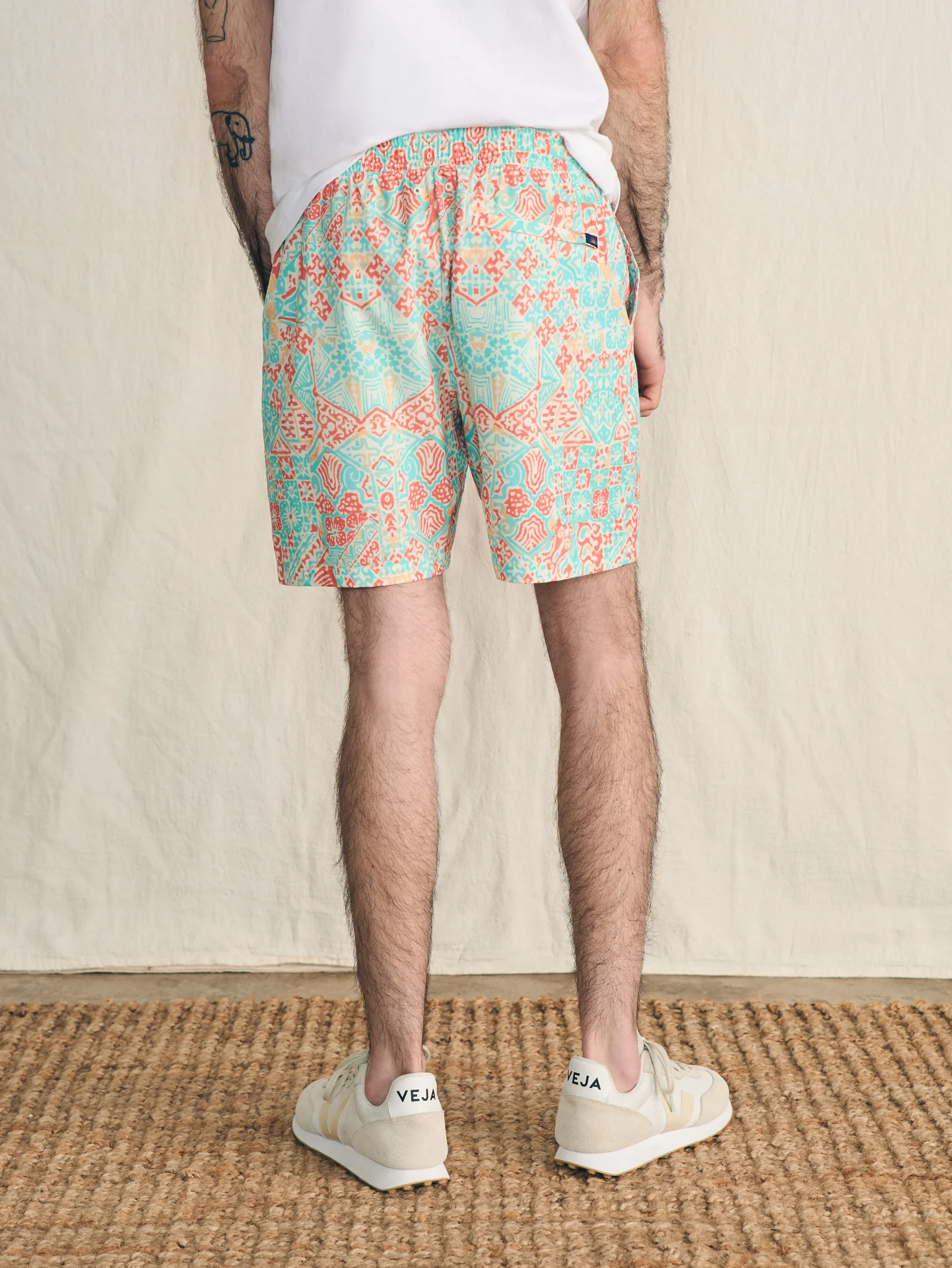 Faherty Brand Shorelite Active Swim Short (7" Inseam) -^ Swim
