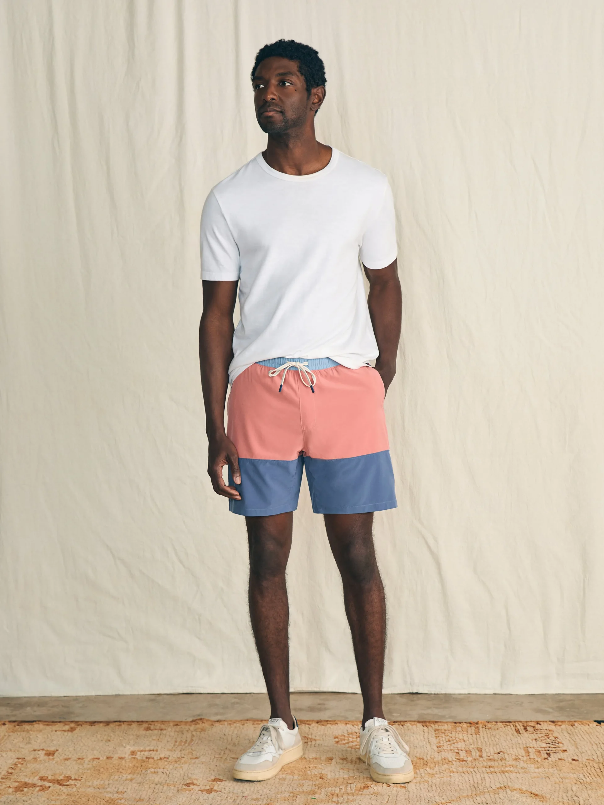 Faherty Brand Shorelite Active Swim Short (7" Inseam) -^ Swim