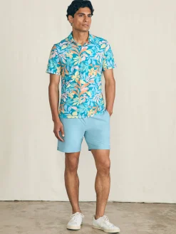Faherty Brand Shorelite Short-Sleeve Tech Polo -^ Polo Shirts