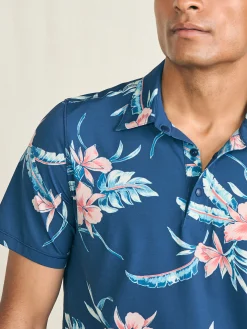 Faherty Brand Shorelite Short-Sleeve Tech Polo -^ Polo Shirts