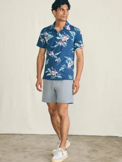 Faherty Brand Shorelite Short-Sleeve Tech Polo -^ Polo Shirts