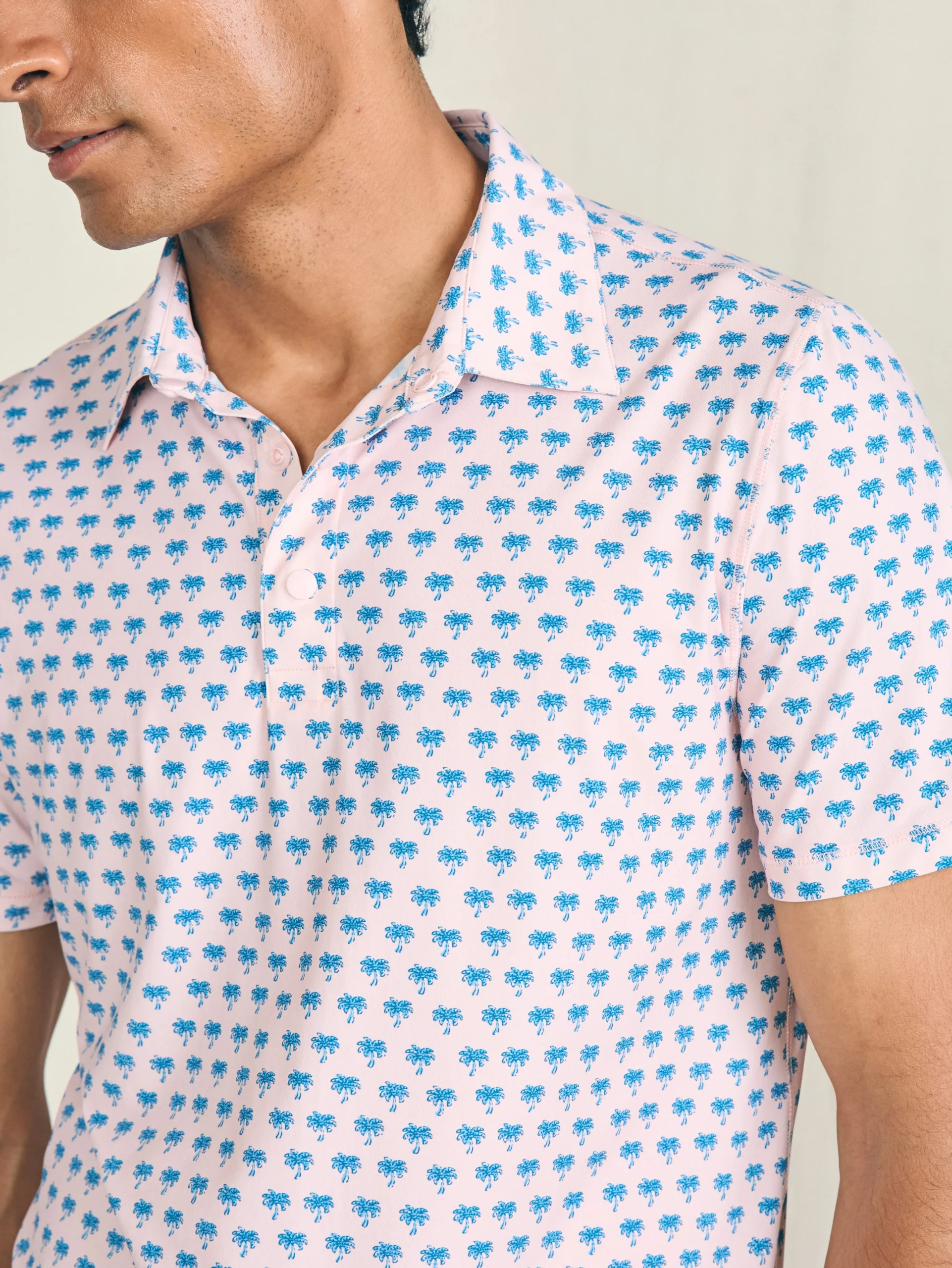 Faherty Brand Shorelite Short-Sleeve Tech Polo -^ Polo Shirts