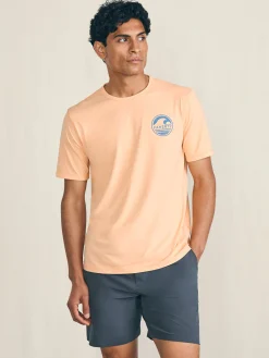 Faherty Brand Shorelite Short-Sleeve Tech Tee -^ T-Shirts & Henleys