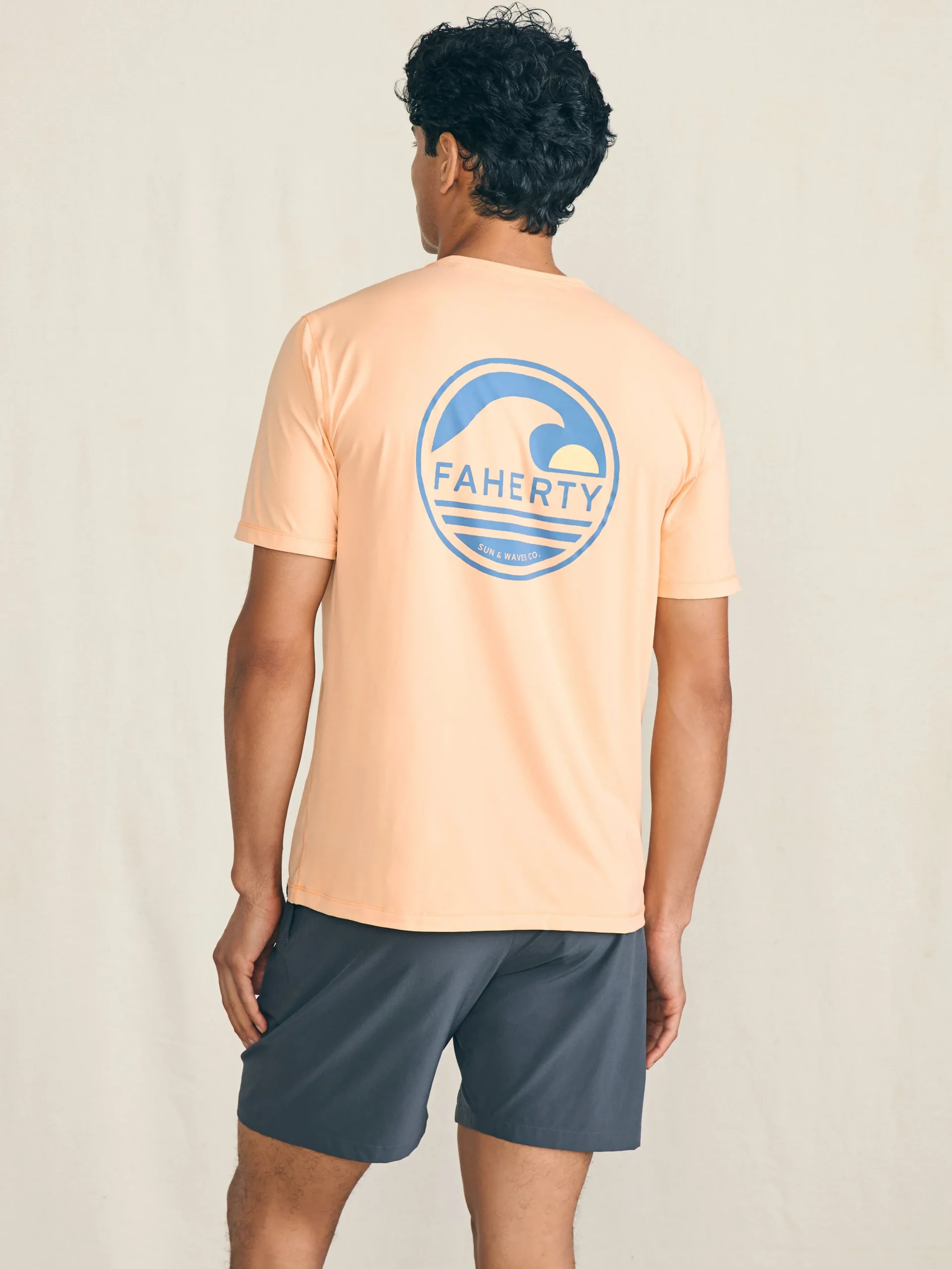 Faherty Brand Shorelite Short-Sleeve Tech Tee -^ T-Shirts & Henleys