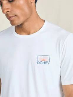 Faherty Brand Shorelite Short-Sleeve Tech Tee -^ T-Shirts & Henleys