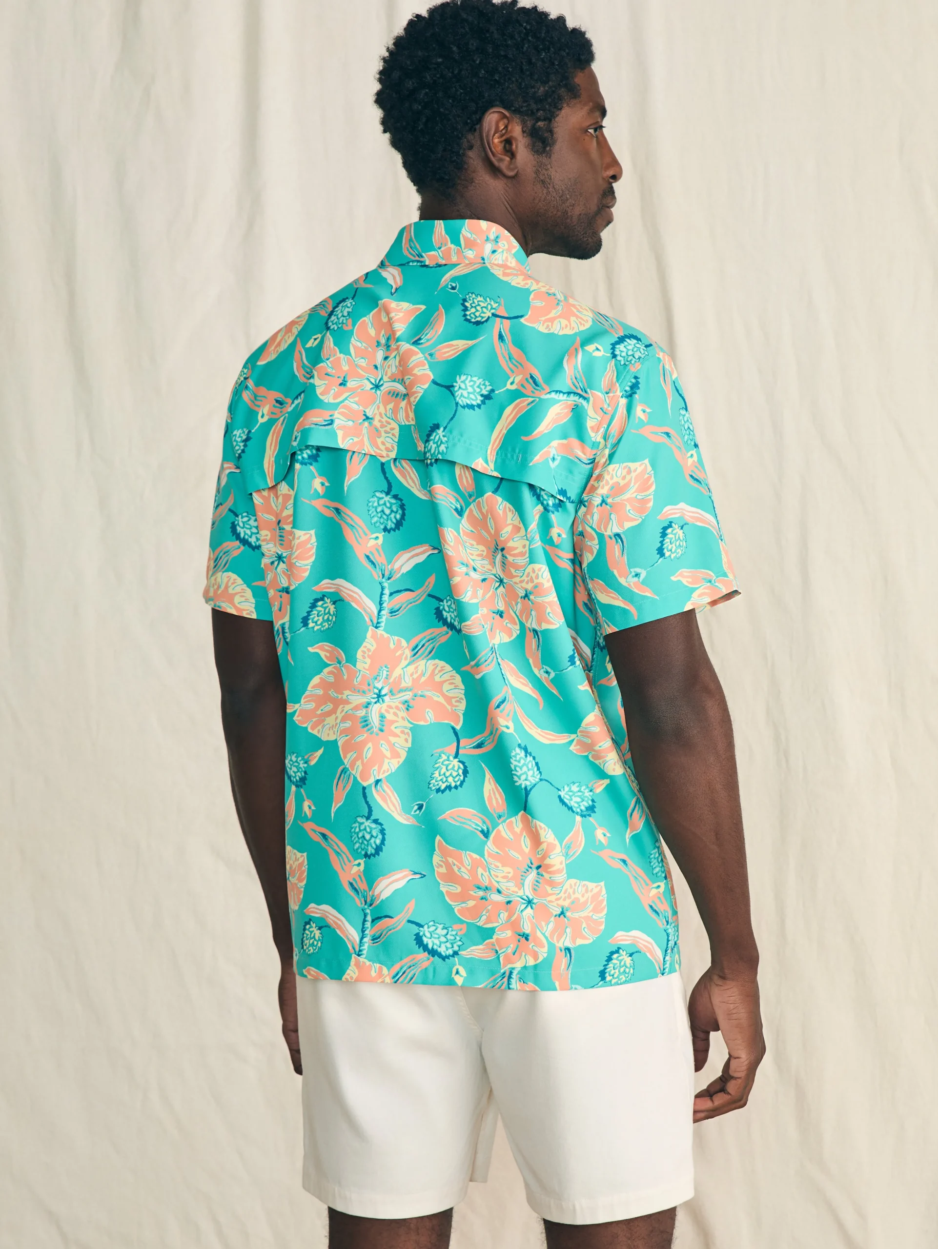 Faherty Brand Shorelite Short-Sleeve Tech Shirt -^ Shirts