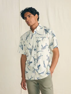 Faherty Brand Shorelite Short-Sleeve Tech Shirt -^ Shirts