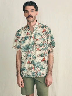 Faherty Brand Shorelite Short-Sleeve Tech Shirt -^ Shirts