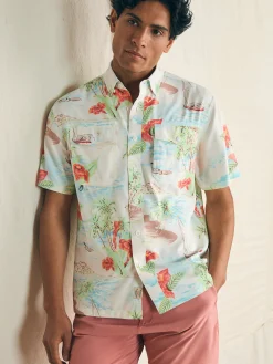 Faherty Brand Shorelite Short-Sleeve Tech Shirt -^ Shirts