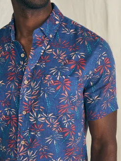 Faherty Brand Short-Sleeve Breeze Shirt -^ Shirts
