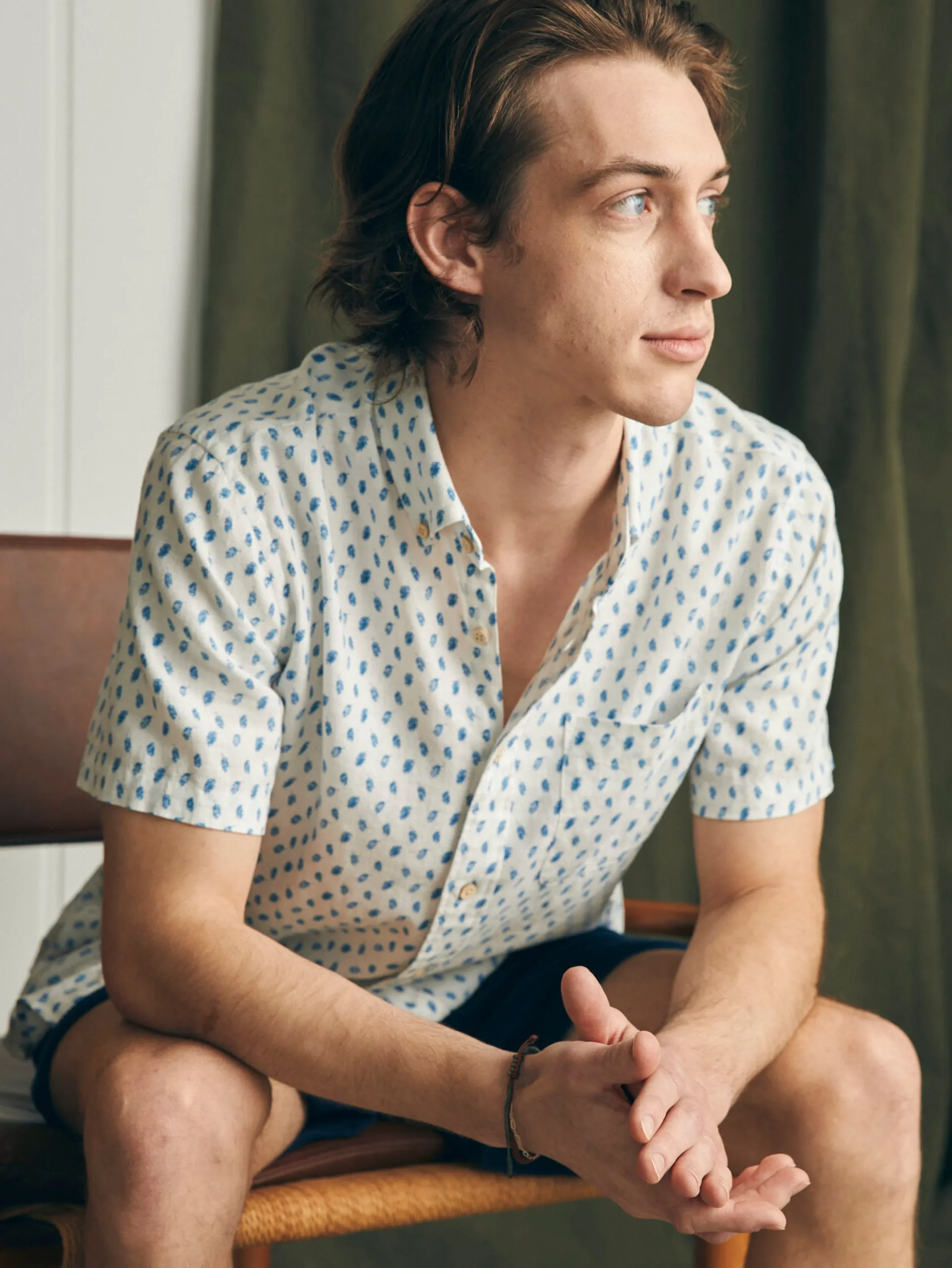 Faherty Brand Short-Sleeve Breeze Shirt -^ Shirts
