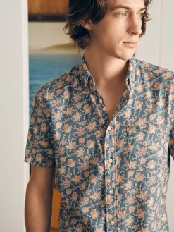 Faherty Brand Short-Sleeve Breeze Shirt -^ Shirts