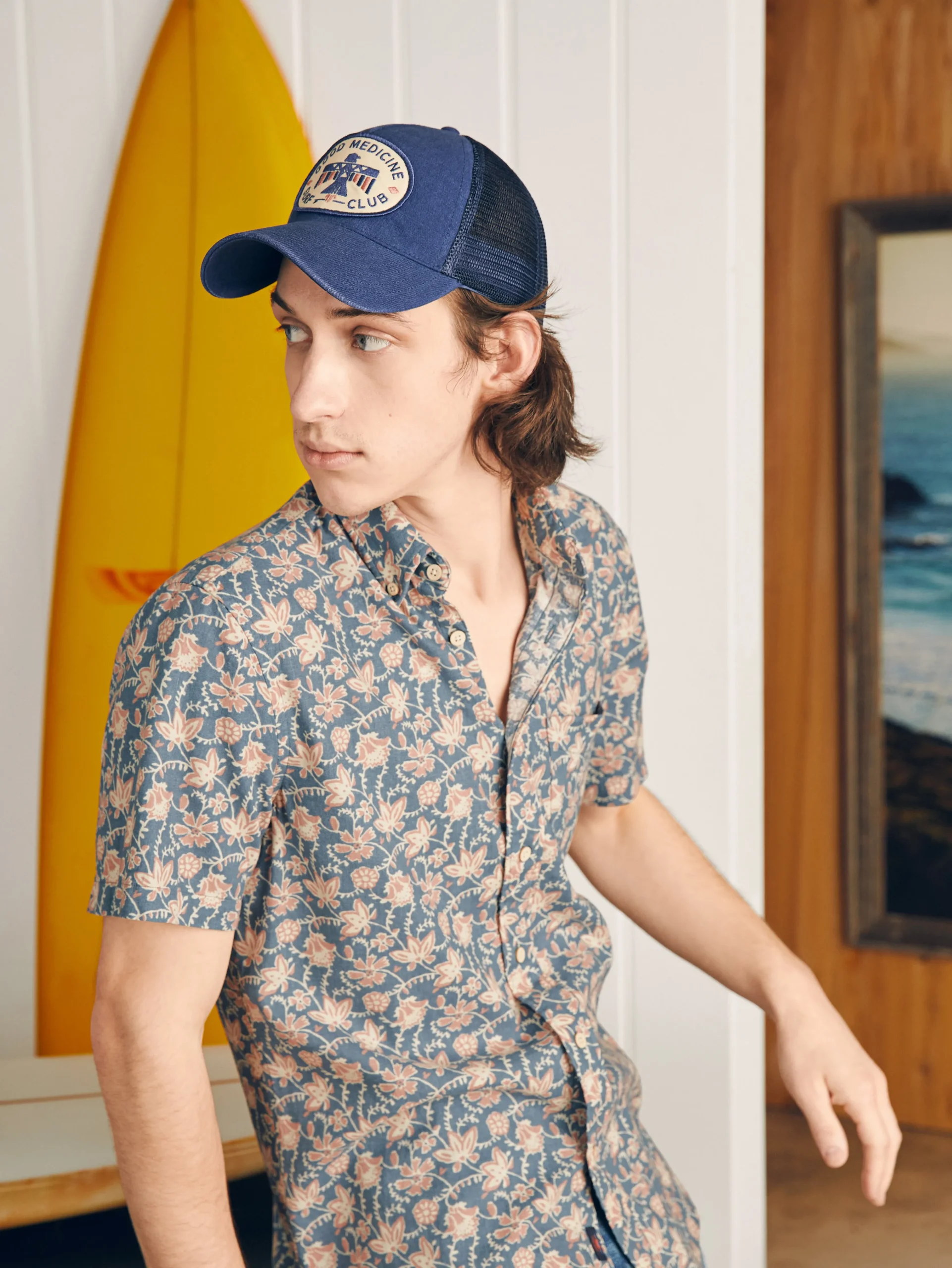 Faherty Brand Short-Sleeve Breeze Shirt -^ Shirts