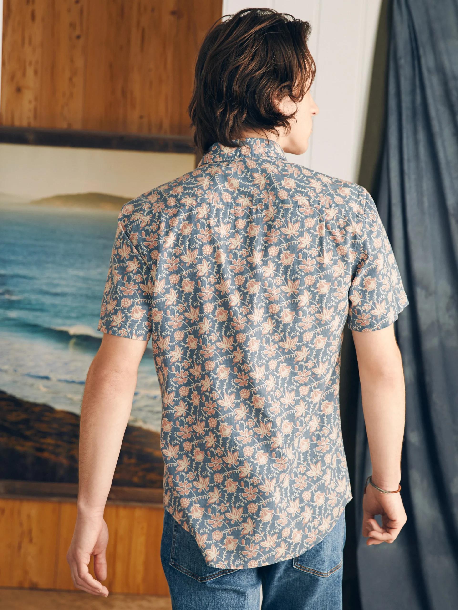 Faherty Brand Short-Sleeve Breeze Shirt -^ Shirts