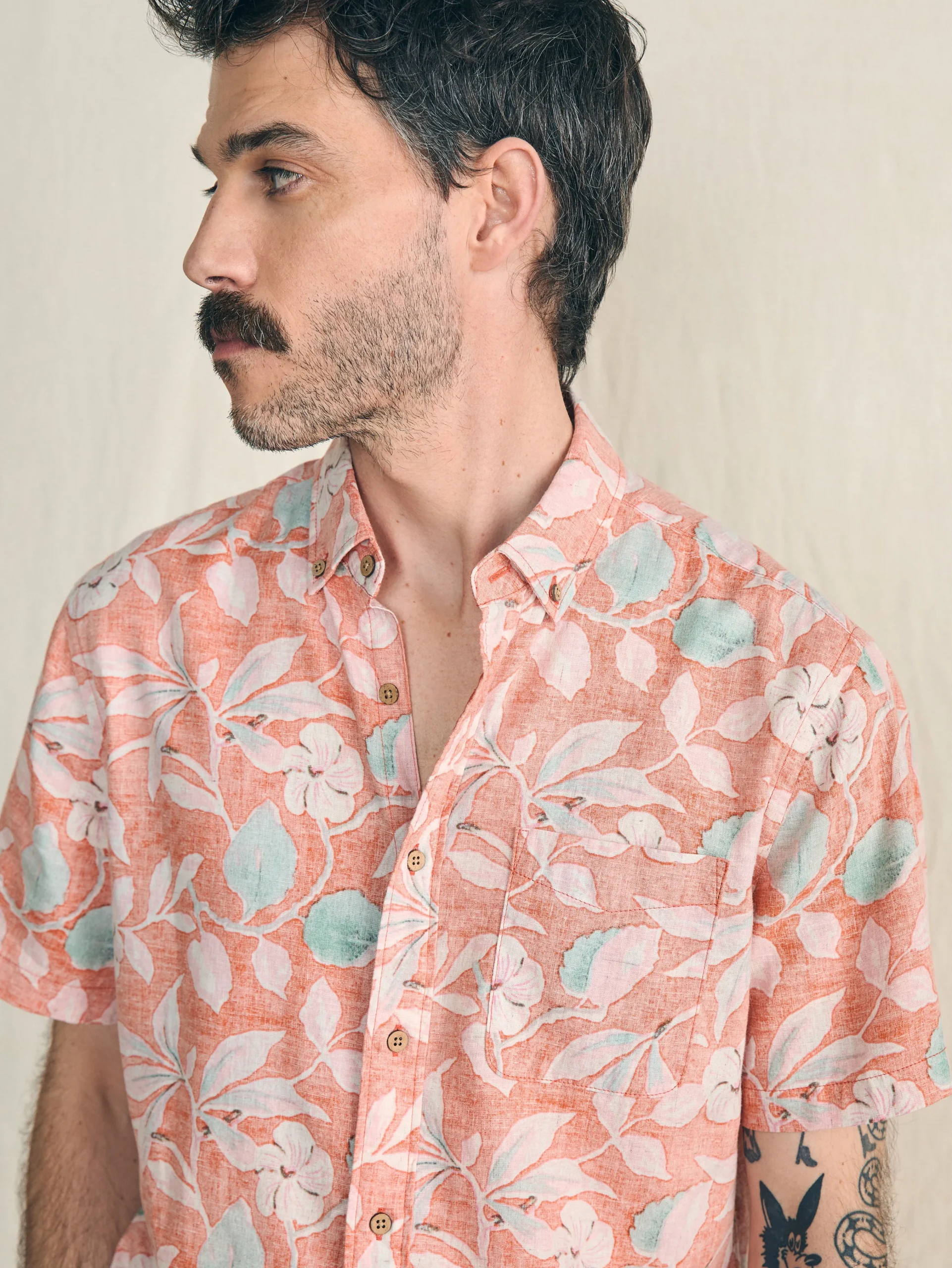 Faherty Brand Short-Sleeve Breeze Shirt -^ Shirts