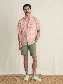 Faherty Brand Short-Sleeve Breeze Shirt -^ Shirts