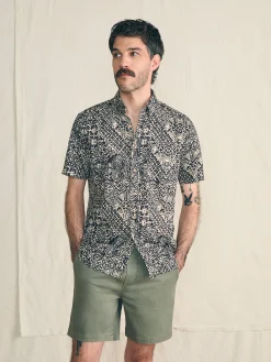 Faherty Brand Short-Sleeve Breeze Shirt -^ Shirts