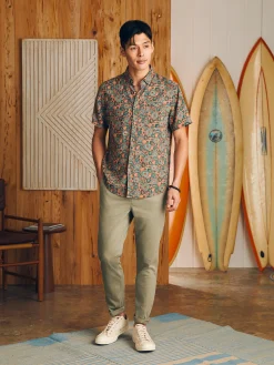 Faherty Brand Short-Sleeve Breeze Shirt -^ Shirts