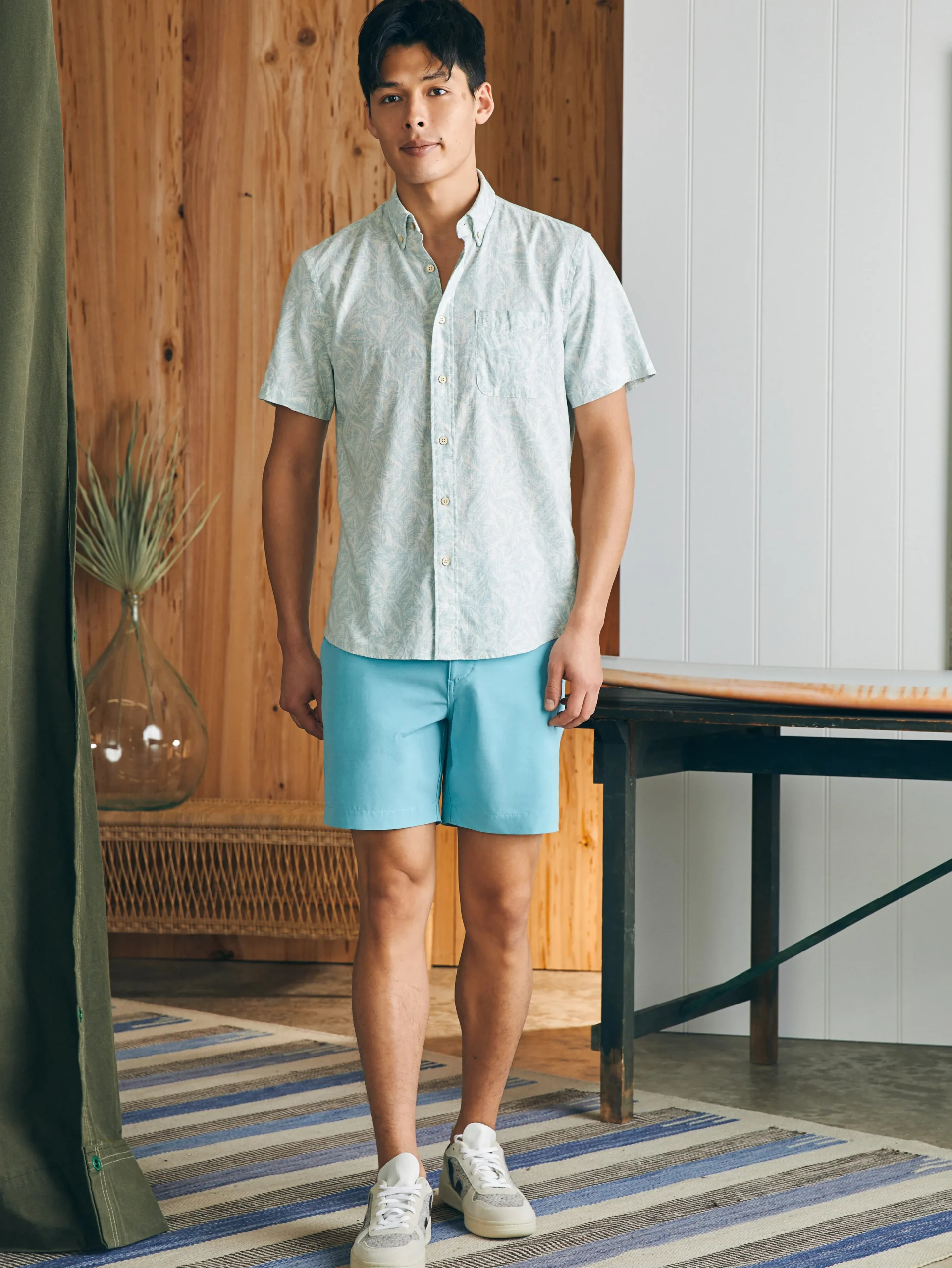Faherty Brand Short-Sleeve Breeze Shirt -^ Shirts