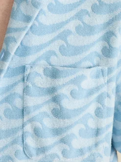 Faherty Brand Short-Sleeve Cabana Towel Terry Shirt -^ Shirts