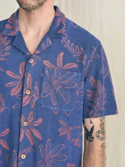 Faherty Brand Short-Sleeve Cabana Towel Terry Shirt -^ Shirts