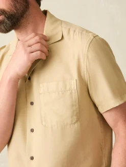 Faherty Brand Short-Sleeve Getaway Camp Shirt -^ Shirts