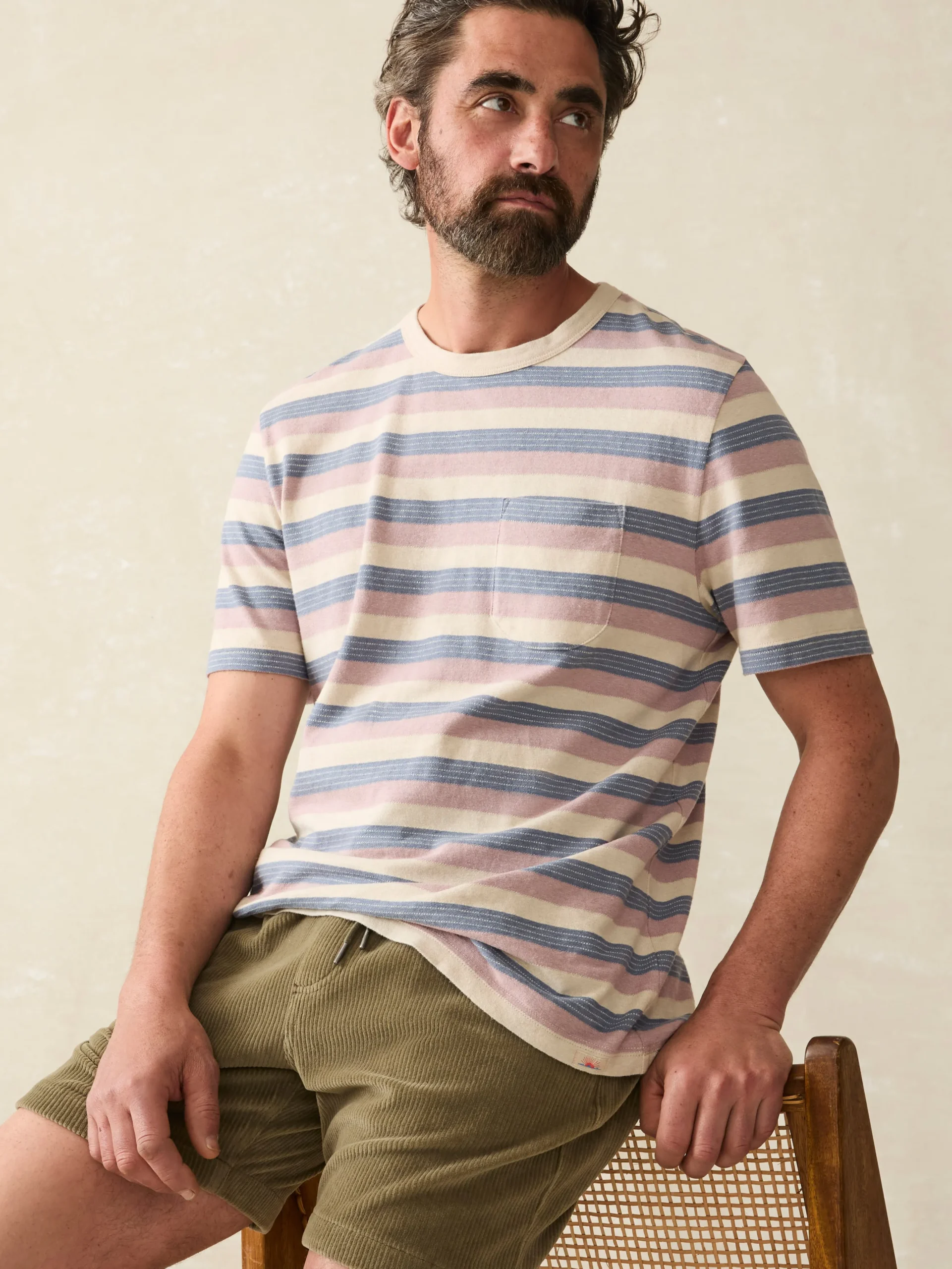 Faherty Brand Short-Sleeve Hemp Blend Tee -^ T-Shirts & Henleys