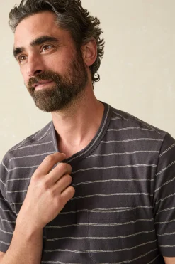 Faherty Brand Short-Sleeve Hemp Blend Tee -^ T-Shirts & Henleys