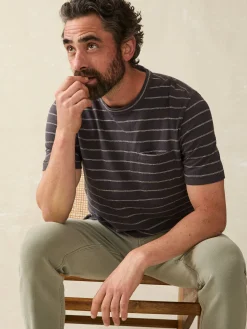 Faherty Brand Short-Sleeve Hemp Blend Tee -^ T-Shirts & Henleys