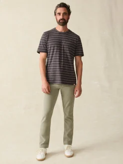 Faherty Brand Short-Sleeve Hemp Blend Tee -^ T-Shirts & Henleys