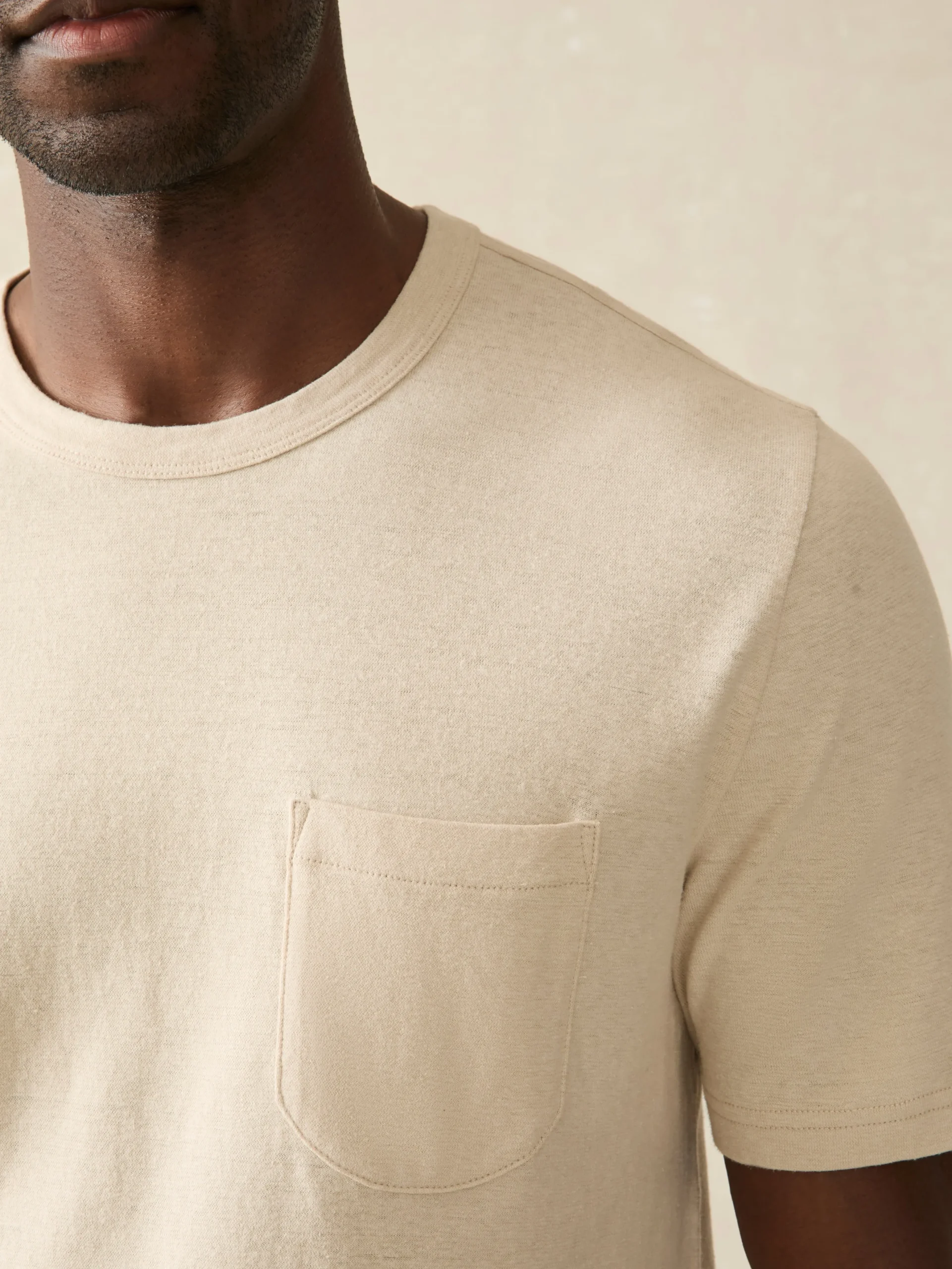 Faherty Brand Short-Sleeve Hemp Blend Tee -^ T-Shirts & Henleys