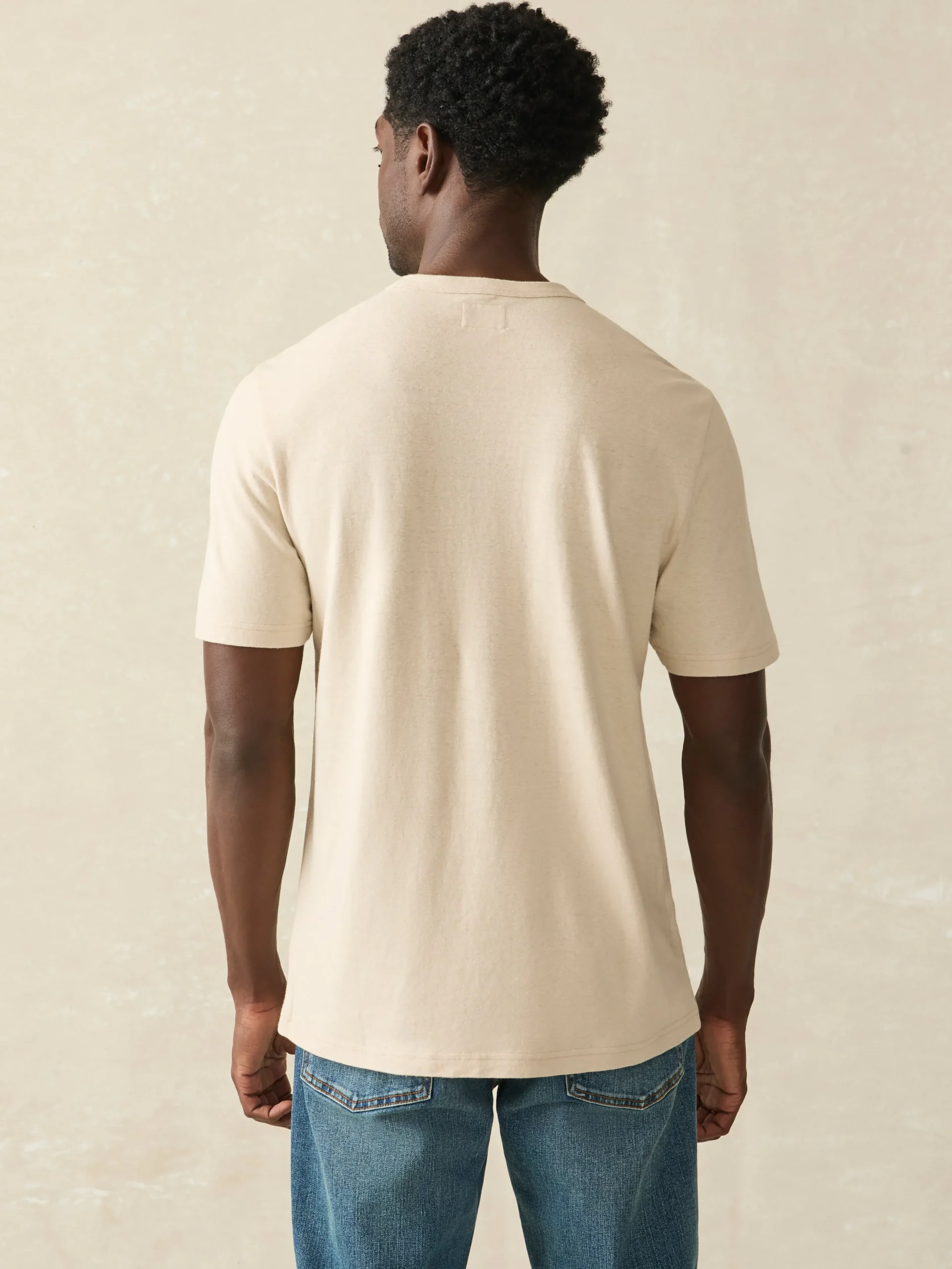 Faherty Brand Short-Sleeve Hemp Blend Tee -^ T-Shirts & Henleys