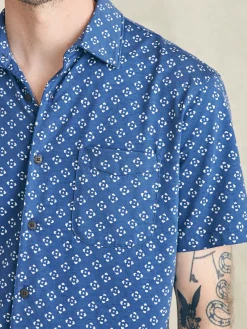 Faherty Brand Short-Sleeve Hermosa Knit Shirt -^ Shirts