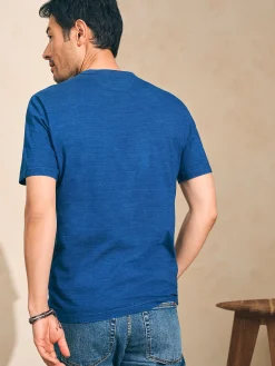 Faherty Brand Short-Sleeve Indigo Pocket Tee -^ T-Shirts & Henleys