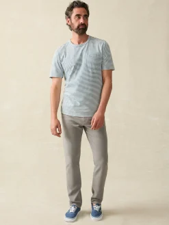 Faherty Brand Short-Sleeve Indigo Pocket Tee -^ T-Shirts & Henleys