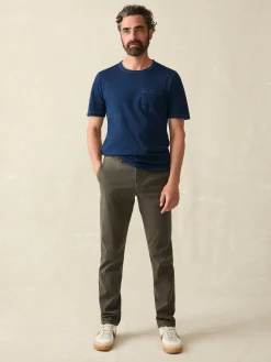 Faherty Brand Short-Sleeve Indigo Pocket Tee -^ T-Shirts & Henleys