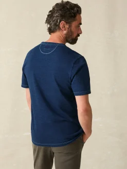 Faherty Brand Short-Sleeve Indigo Pocket Tee -^ T-Shirts & Henleys