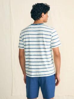 Faherty Brand Short-Sleeve Indigo Pocket Tee -^ T-Shirts & Henleys