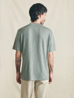 Faherty Brand Short-Sleeve Linen Henley -^ T-Shirts & Henleys