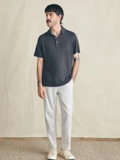 Faherty Brand Short-Sleeve Linen Polo -^ Polo Shirts
