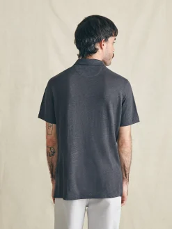 Faherty Brand Short-Sleeve Linen Polo -^ Polo Shirts
