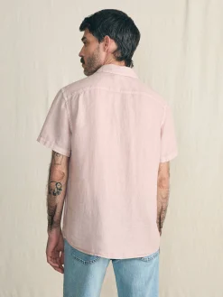 Faherty Brand Short-Sleeve Palma Linen Shirt -^ Shirts