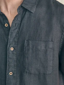 Faherty Brand Short-Sleeve Palma Linen Shirt -^ Shirts