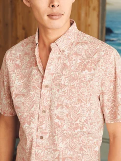 Faherty Brand Short-Sleeve Stretch Playa Shirt -^ Shirts