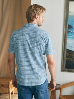 Faherty Brand Short-Sleeve Stretch Playa Shirt -^ Shirts