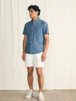 Faherty Brand Short-Sleeve Stretch Playa Shirt (Tall) -^ Shirts
