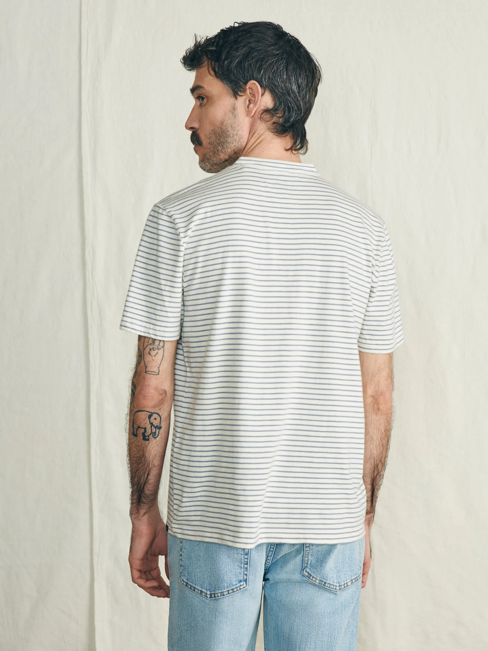 Faherty Brand Short-Sleeve Sunwashed Henley -^ T-Shirts & Henleys